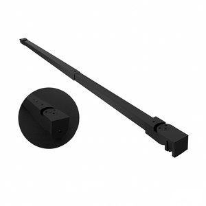 BRACCIO PER WALK IN QUADRO TELESCOPICO 2 TESTE SNODABILI- cm 70-100 Nero- DHIMP- pezzi 1