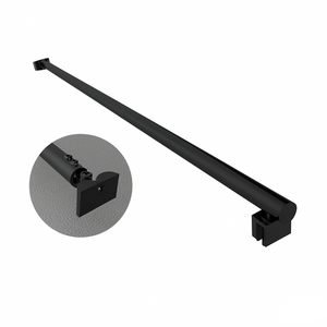 BRACCIO PER WALK IN TONDO 2 TESTE SNODABILI- cm 120 Nero- DHIMP- pezzi 1