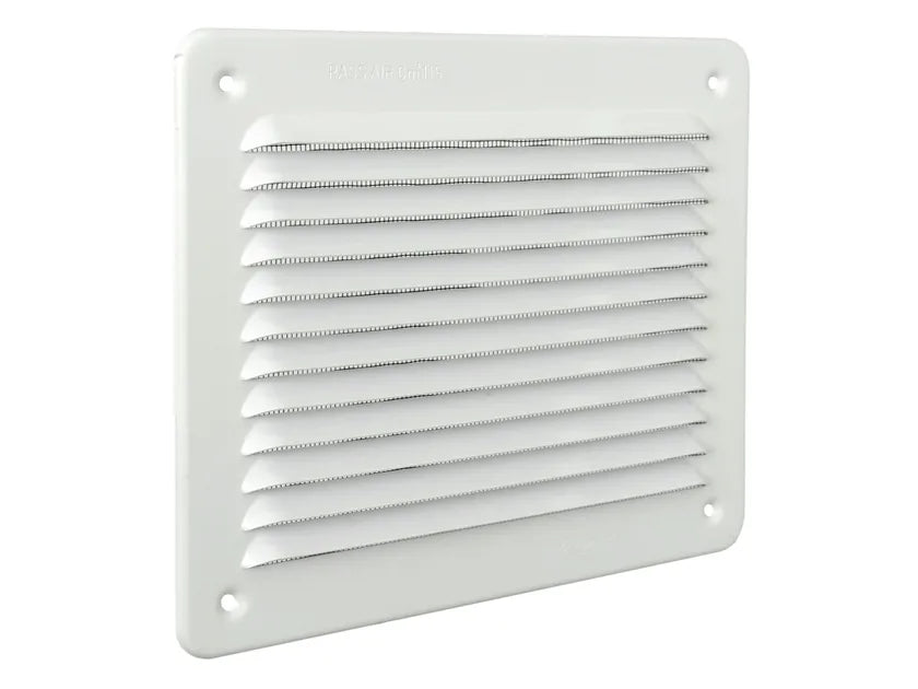 GRIGLIA DA SOVRAPPORRE IN METALLO CON RETE L. 228 X H. 228 MM- Alluminio Bianco- FIRST- pezzi 1