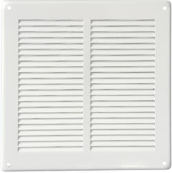 GRIGLIA IN METALLO DA SOVRAPPORRE CON RETE L. 240 X H. 240 MM- Bianco- FIRST- pezzi 1