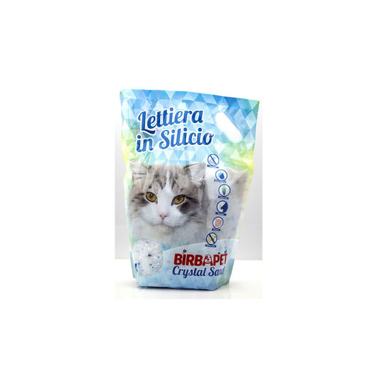 LETTIERA BIRBA PET GATTO SILICIO NATURALE LT.5- 6,0 pz