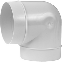 CURVA PER TUBO TONDO 90  ° -  EE ? 100 mm - PES