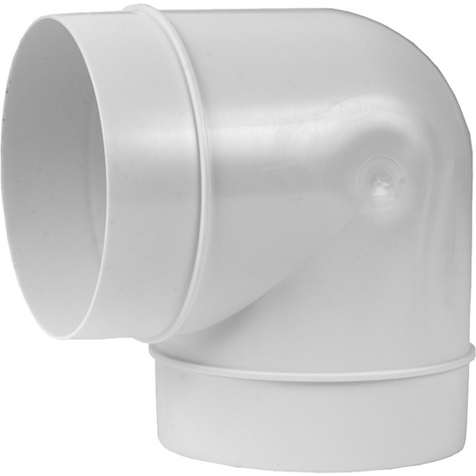 CURVA PER TUBO TONDO 90  ° -  EE ? 100 mm - PES