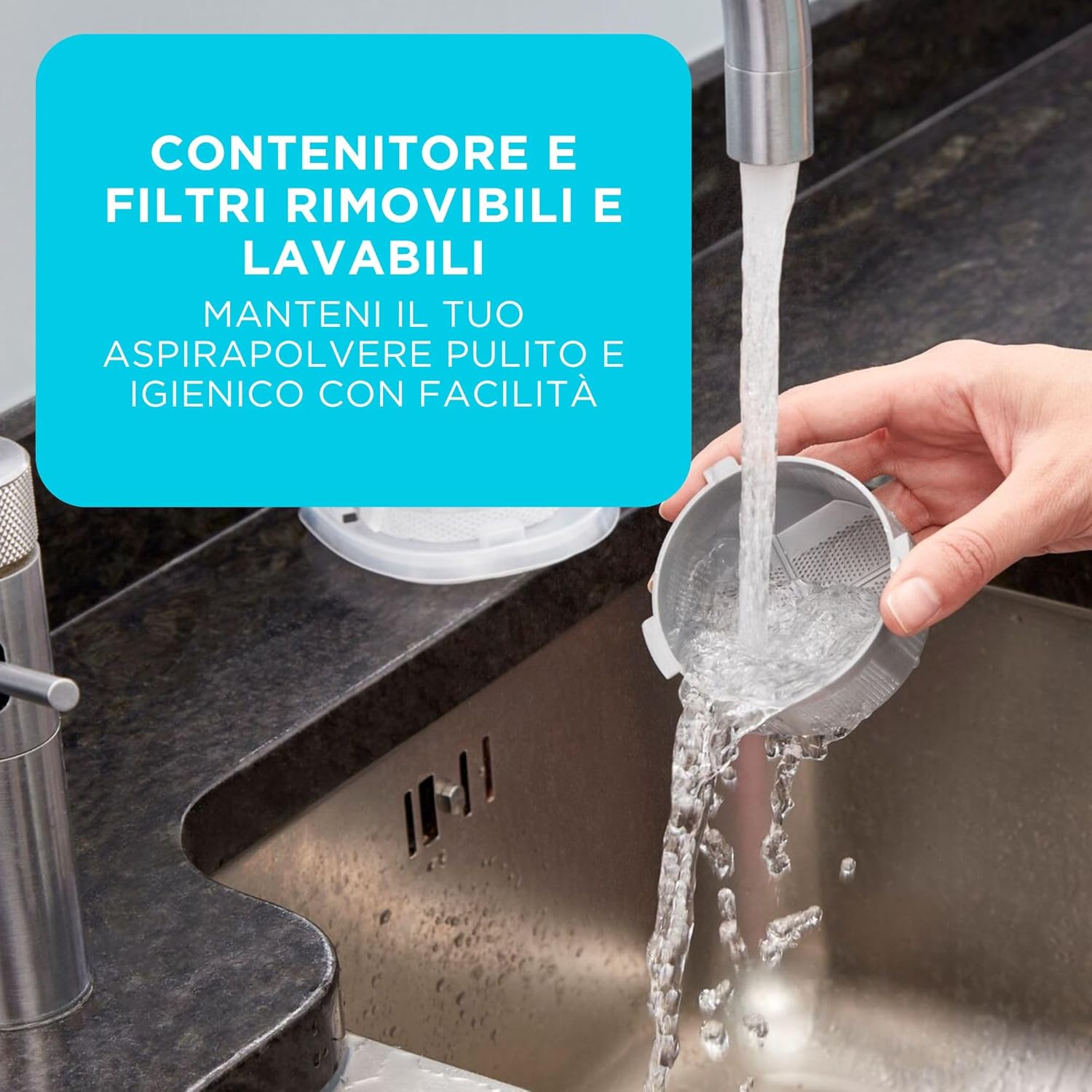 Aspirapolvere Portatile Senza Fili NVC115JL a Batteria Litio 3,6V Leggero e Compatto con Bocca Larga Black&Decker