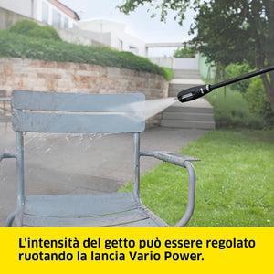 Idropulitrice ad Acqua Fredda K3 1600W con Lancia Vario Power Ugello Mangiasporco e Serbatoio Detergente Karcher
