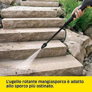 Idropulitrice ad Acqua Fredda K3 1600W con Lancia Vario Power Ugello Mangiasporco e Serbatoio Detergente Karcher