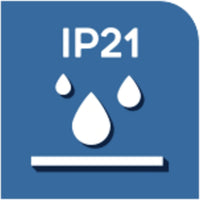 Termoventilatore silenzioso HVA3220 2000W Regolabile e Protezione IP21 per Bagno e Ambienti Umidi DeLonghi