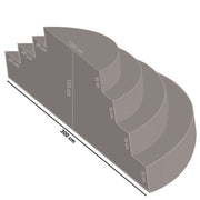 Scala Interna Imola  1,50 X 3,00 H 1,20 M A 4 Gradini, Per Posa Sotto Liner