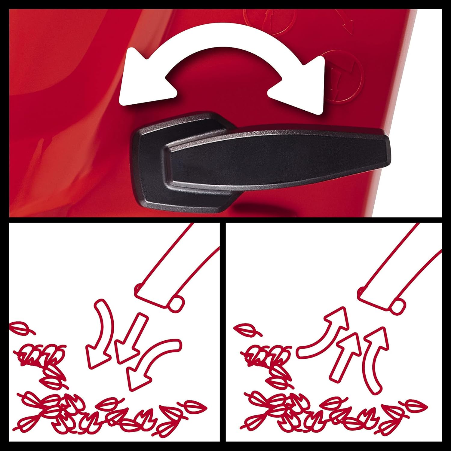 Aspiratore Soffiatore Elettrico 3000W con Funzione Trituratore Sacco 40L e Regolazione Velocità GC-EL 3024 E Einhell