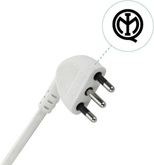 Multipresa da Tavolo 9 Posti con 6 Prese Bipasso e 3 Schuko Cavo 1,5 m Interruttore Luminoso e Protezione Bambini Electraline