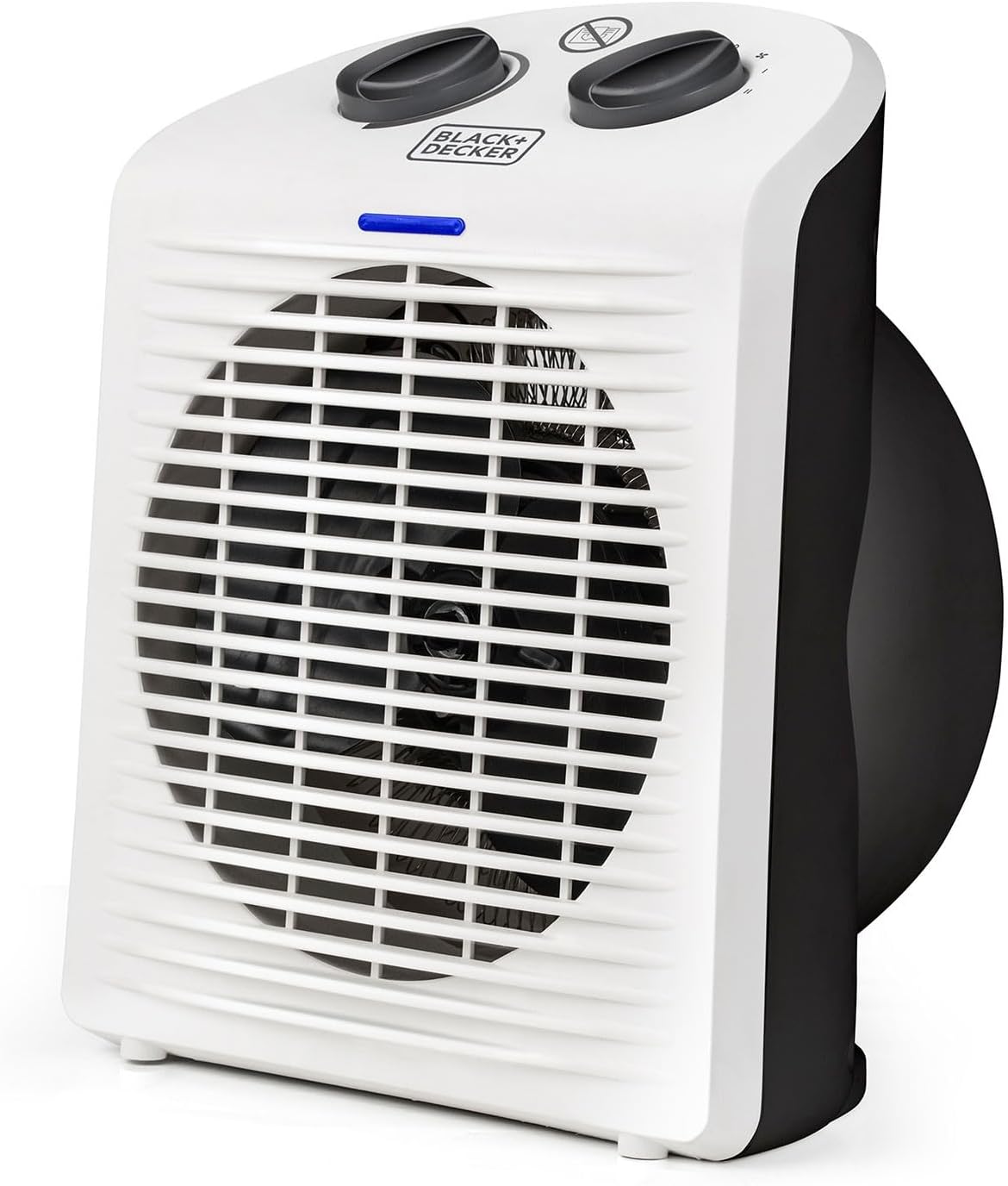 Termoventilatore da Tavolo BXSH2000E 2000W Regolabile Protezione IP21 e Sicurezza Antiribaltamento Black&Decker