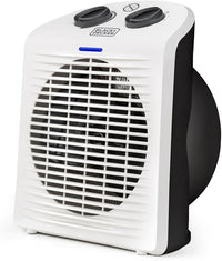 Termoventilatore da Tavolo BXSH2000E 2000W Regolabile Protezione IP21 e Sicurezza Antiribaltamento Black&Decker
