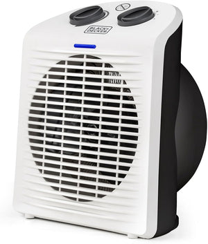 Termoventilatore da Tavolo BXSH2000E 2000W Regolabile Protezione IP21 e Sicurezza Antiribaltamento Black&Decker