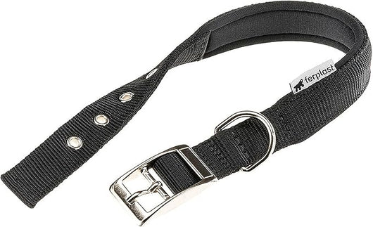 COLLARE PER CANI 'DAYTONA C' mm 25x 45÷53 cm - Col. Nero - FERPLAST