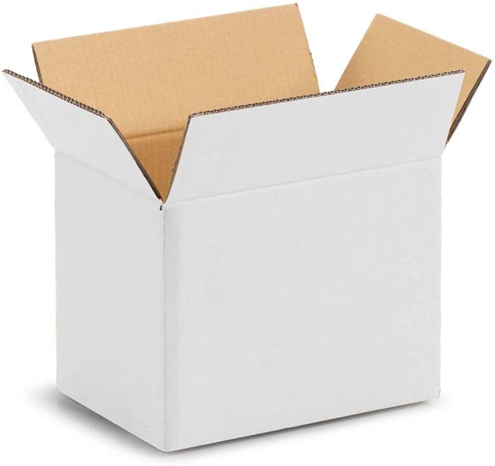 Scatola per Spedizione Lattine Olio 30,5x25x31h cm in Cartone Microtriplo per 4 Lattine da 5 Litri Confezione da 15 Pezzi