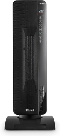 Termoventilatore Ceramico a Torre TCH 8993ER 2400W Display LED Telecomando Funzione Eco Plus Ambienti fino a 70 m³ DeLonghi