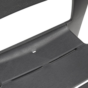 Sedia da Giardino Julie in Polipropilene Graphite con Braccioli Design Moderno Impilabile e Resistente ai Raggi UV Keter