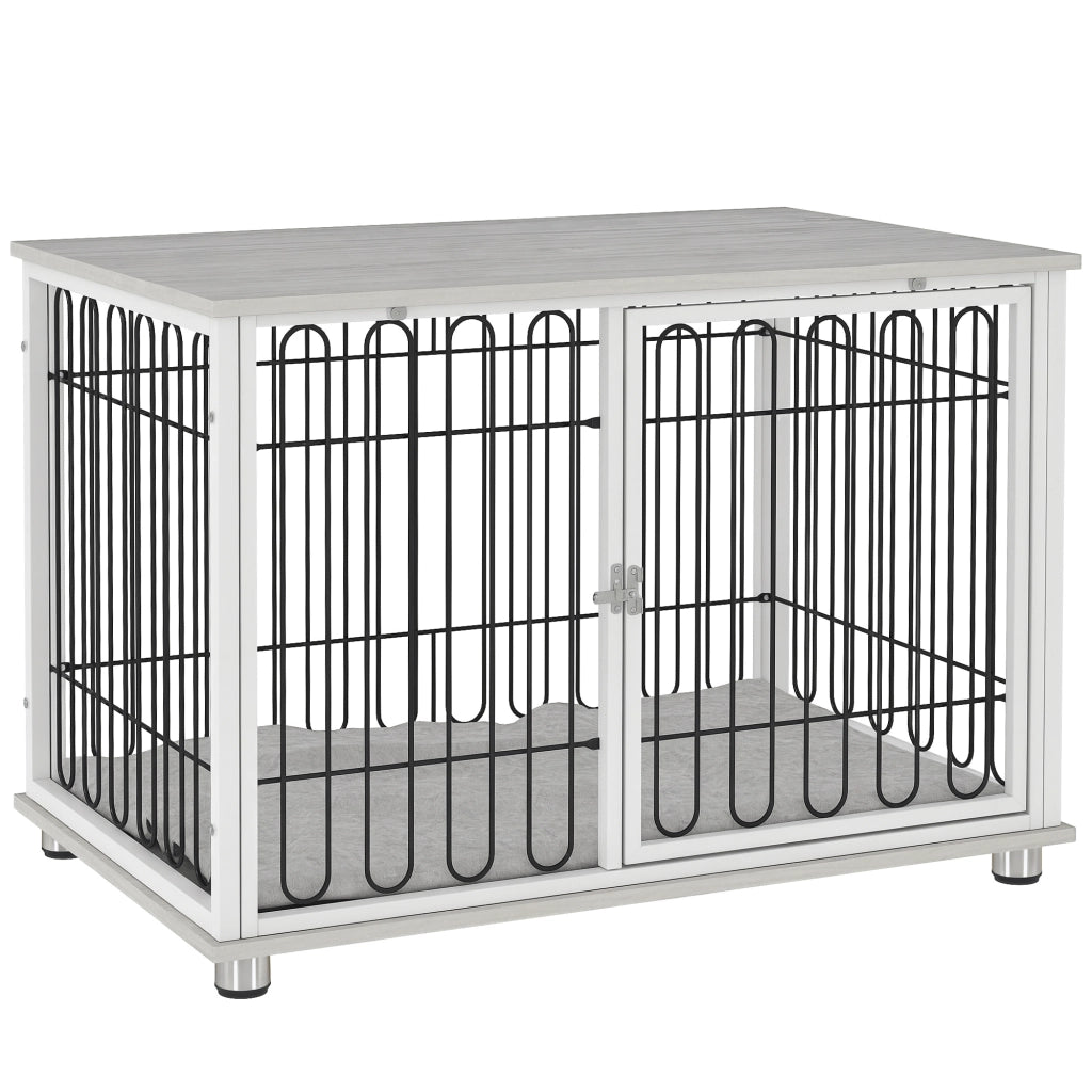 Casetta Cane Grigio con Cuscino ¨C zephmum ¨C 90x58x62.5 cm