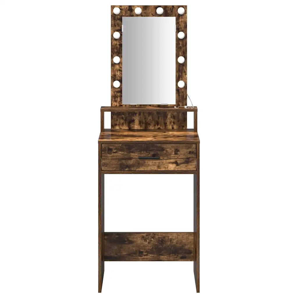 Toeletta | Tavolo da Trucco Marrone 50 x 41 x 140 cm Legno multistrato