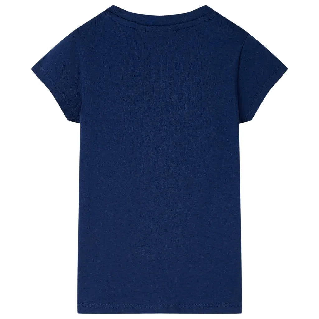 Maglietta da Bambina Blu Marino 140cod mxl 132706