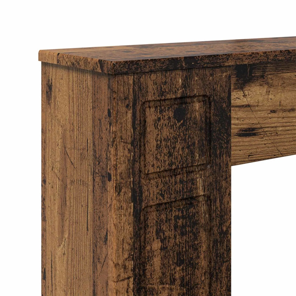 Cornice per camino Legno antico 100 x 20 x 100 cm 8006622