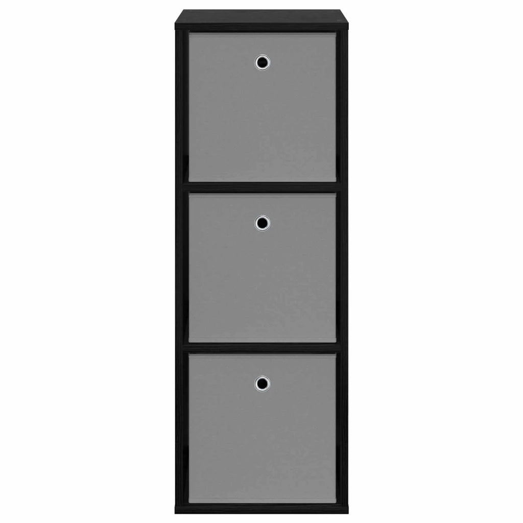Credenza con cassetto Rovere Nero 35 x 32 x 99,5 cm