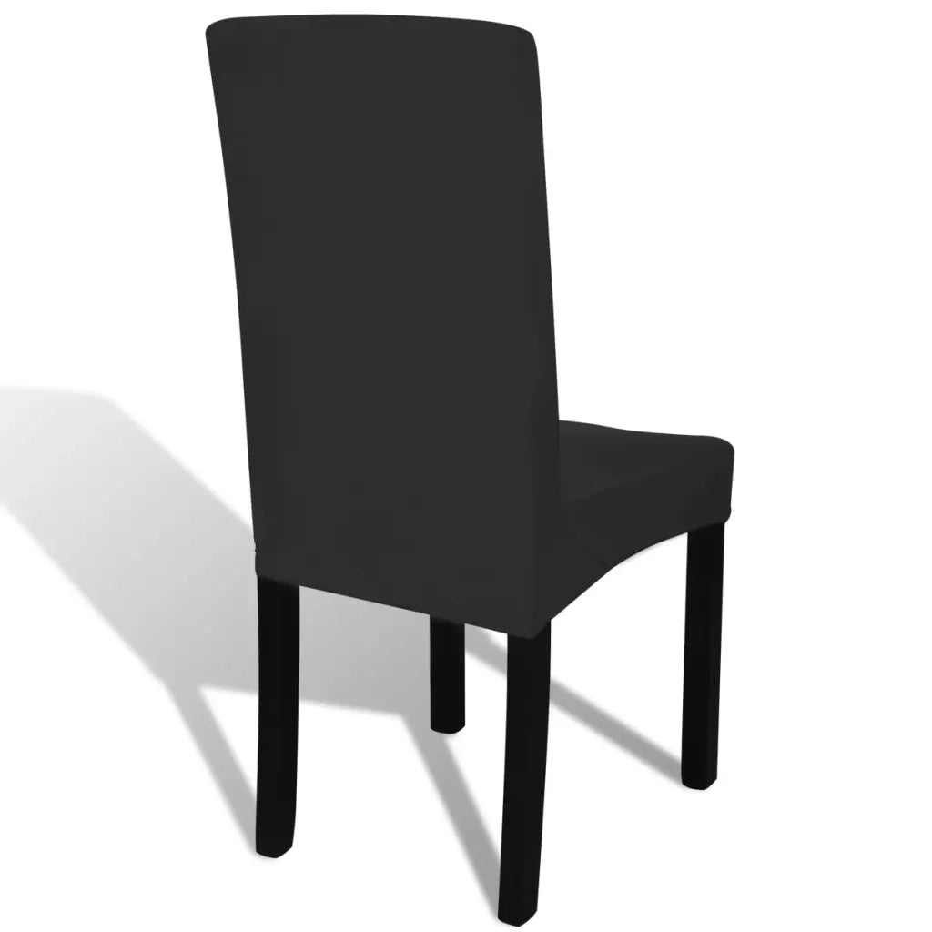 Fodera Elastica per Sedie 4 pz Nero CFW4881293