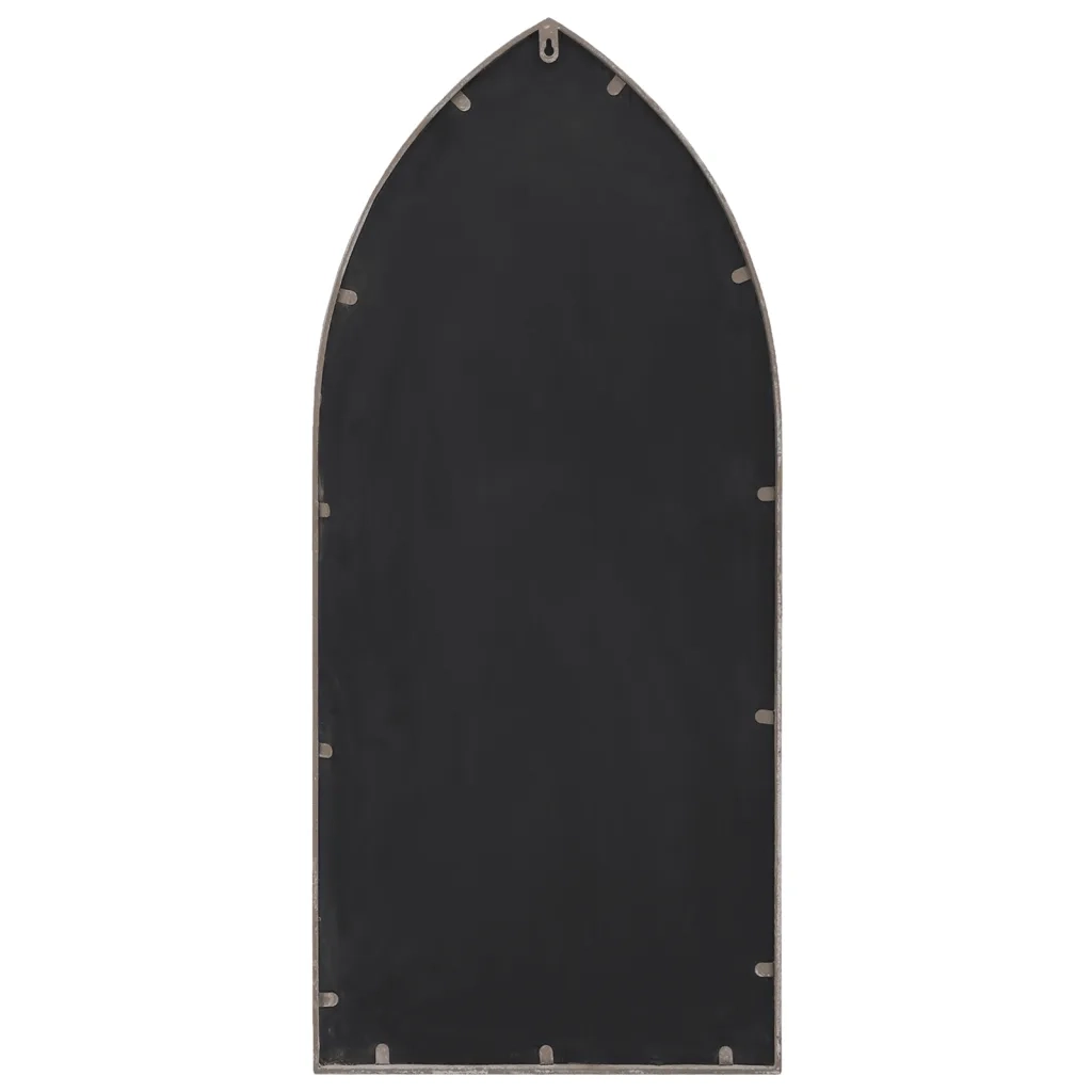 Specchio da Giardino Sabbia 70x30 cm in Ferro per Uso Esterno 318355