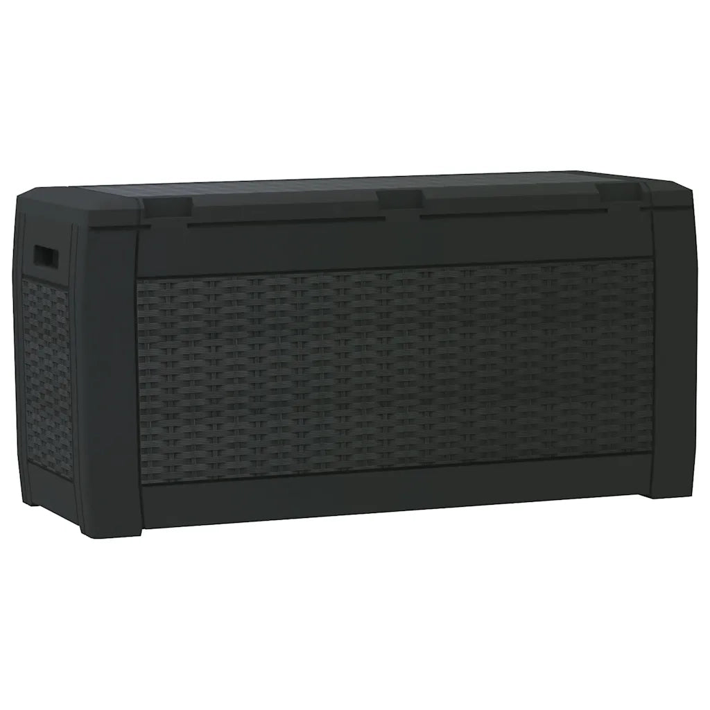 Baule da Giardino Antracite 119x48x60 cm in Polipropilene CFW6569786