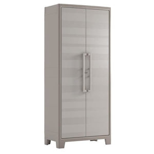 ARMADIO TUTTOPIANI IMPERMEABILE GULLIVER KETER  PPL SABBIA BEIGE 2 ANTE CM 80X44 H.CM 182