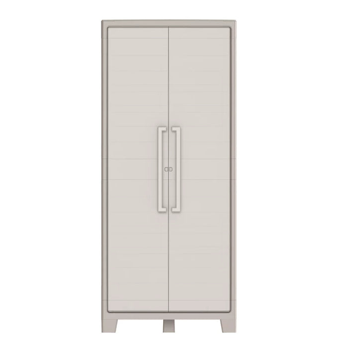 ARMADIO MULTISPACE IMPERMEABILE GULLIVER KETER  PPL SABBIA BEIGE 2 ANTE CM 80X44 H.CM 182
