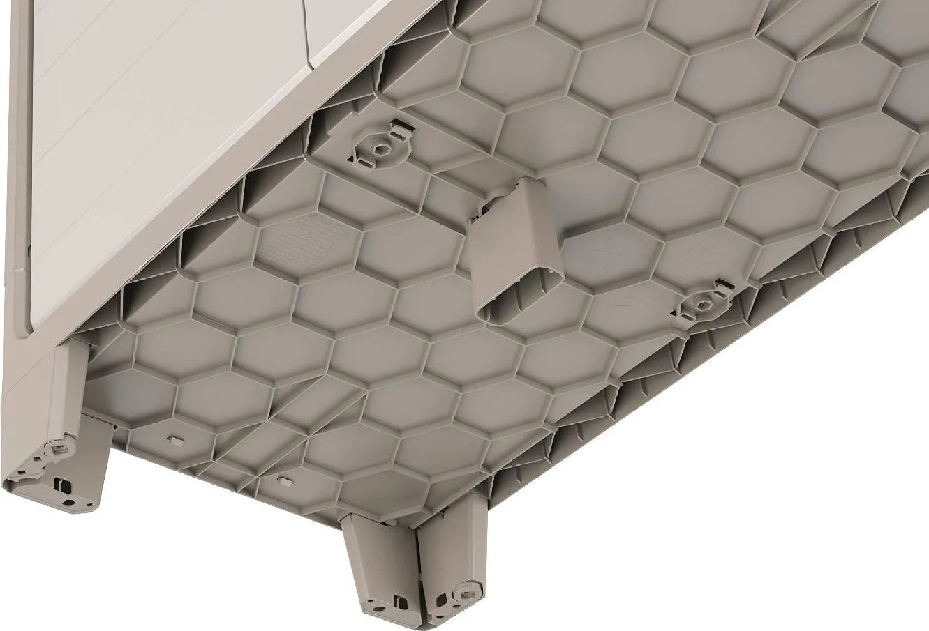 ARMADIO MULTISPACE IMPERMEABILE GULLIVER KETER  PPL SABBIA BEIGE 2 ANTE CM 80X44 H.CM 182