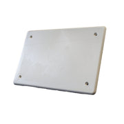 Coperchio per cassette di derivazione da incasso, 154x98 mm, ideale per protezione e copertura di impianti elettrici, PT04