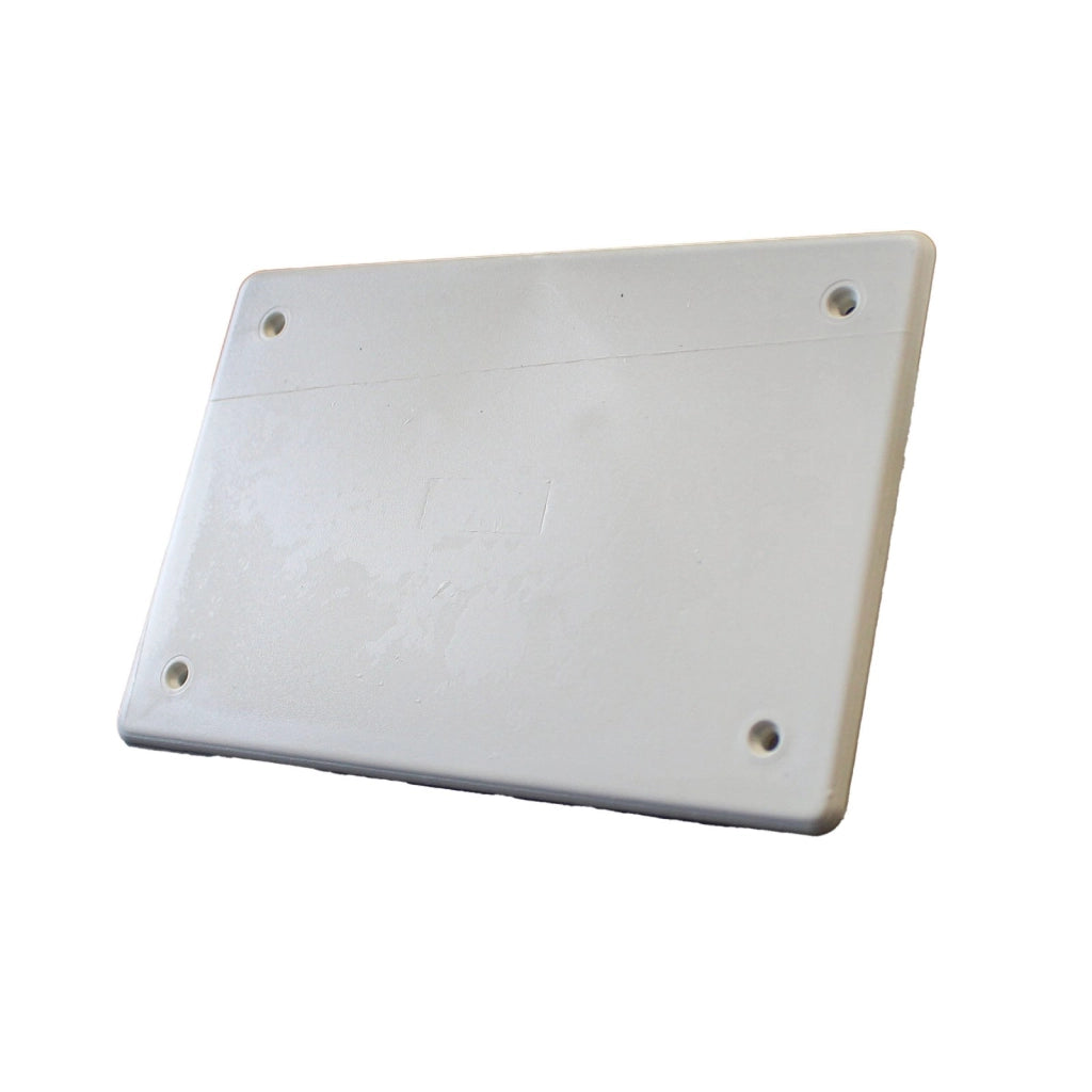 Coperchio per cassette di derivazione da incasso, 154x98 mm, ideale per protezione e copertura di impianti elettrici, PT04