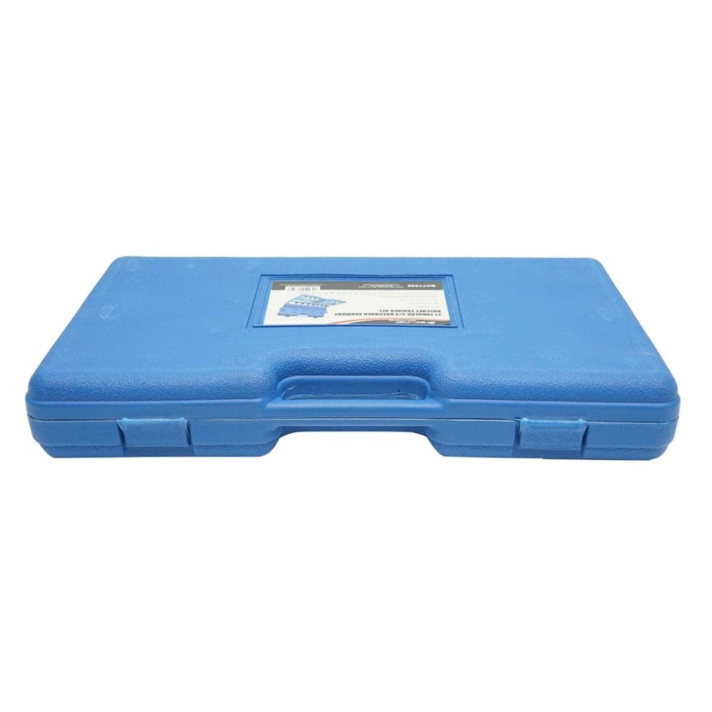 Set di chiavi a bussola con cricchetto da 3/4 pollici, bussole 19-50mm., Set chiave 21 pezzi cricchetto bussola prolunghe BRECKNER GERMANY