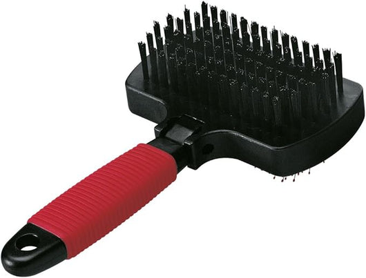 SPAZZOLA CARDATRICE COMBINATA 'GRO' cm 17 x 10,5 x h.5  - FERPLAST