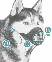 MUSERUOLA PER CANE 'MUZZLE NET' misura XL  - FERPLAST
