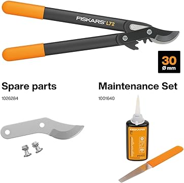 TRONCARAMI BYPASS A UNCINO POWERGEAR (S) L72  lunghezza cm.46 (112200)    FISKARS