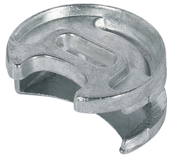 Giunzione eccentrica con tirante per legno diametro 25 mm confezione 4 pezzi in zama per mobili Koncreto