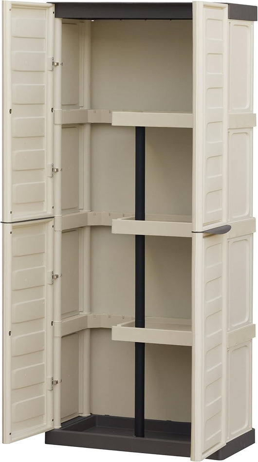 ARMADIO PORTASCOPE 'SPAZIO' cm 70 x 39 x H 165  - ARTPLAST