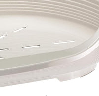 LETTINO PER ANIMALI 'SIESTA DELUXE' N.8 - cm 82 x 59,5 x h.25 / bianco  - FERPLAST