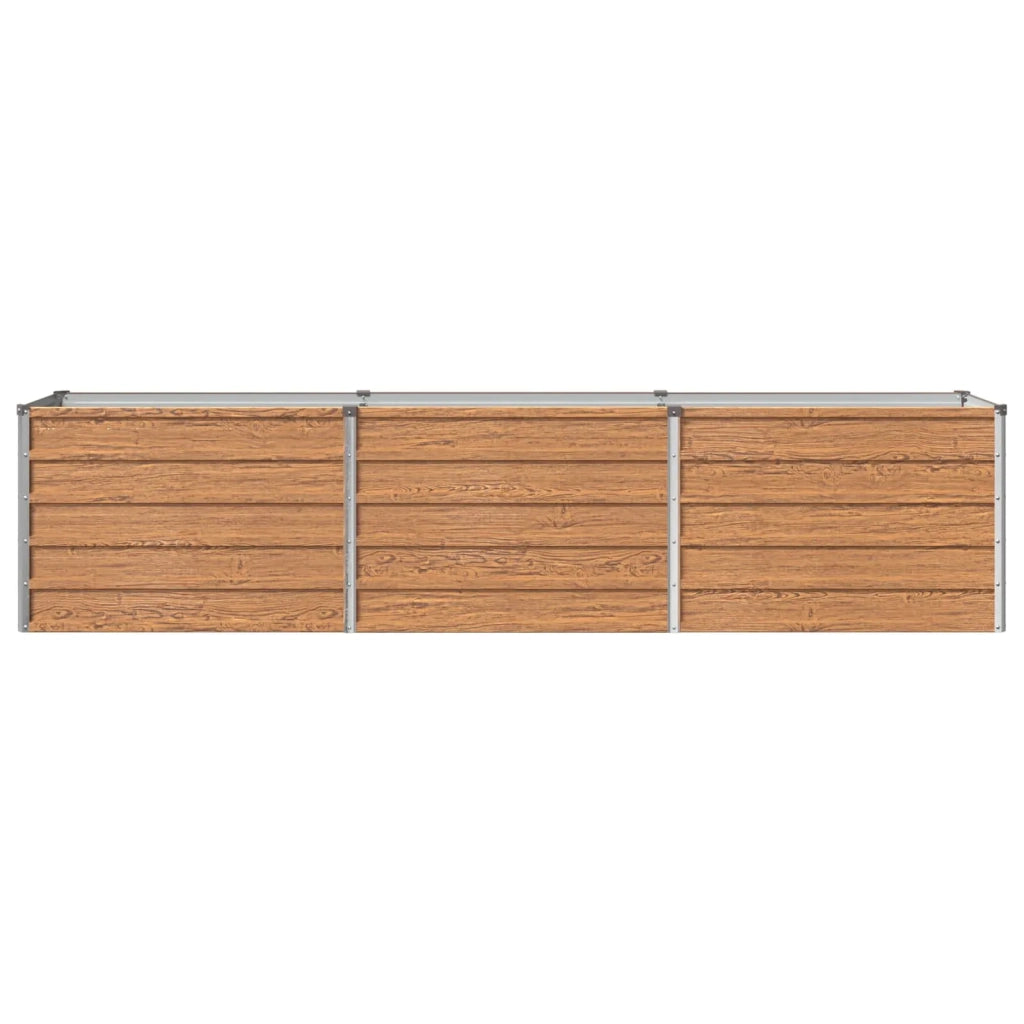 Letto rialzato da giardino Marrone legno 240 x 40 x 55 cm 8006251