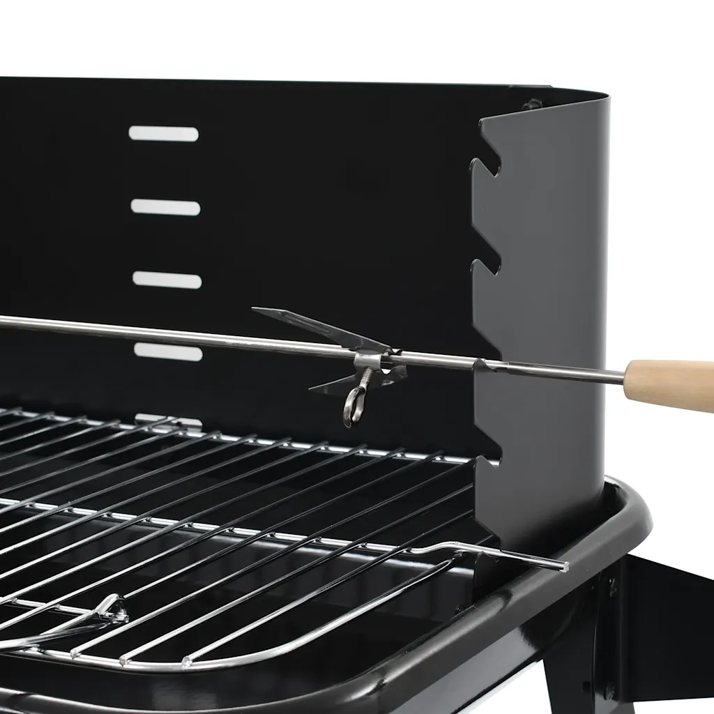 Barbecue Mobile a Carbonella con Ruote CFW2535171