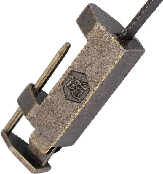 Chiusura a Sbarra Vintage con Chiave per Cassetti di Gioielli