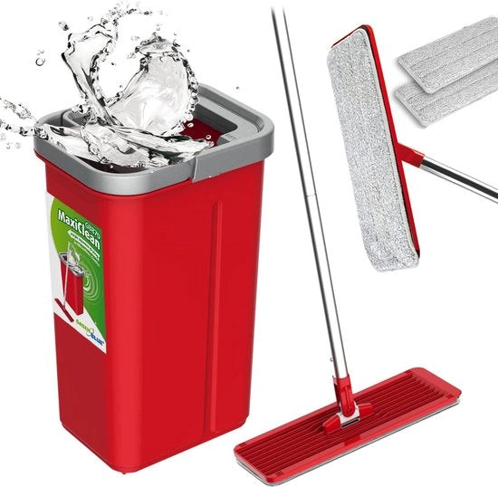 Set di pulizia per pavimenti completo - Mop set - Asciugacqua per pavimenti