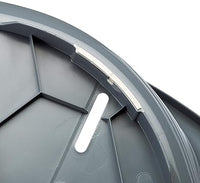 LETTINO PER ANIMALI 'SIESTA DELUXE' N.6 - cm 70,5 x 52 x h.23,5 / dark grey  - FERPLAST