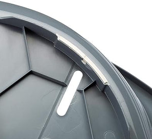 LETTINO PER ANIMALI 'SIESTA DELUXE' N.6 - cm 70,5 x 52 x h.23,5 / dark grey  - FERPLAST