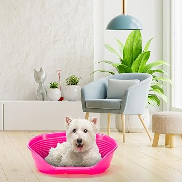 LETTINO PER ANIMALI 'SIESTA DELUXE' N.2 - cm 49 x 36 x h.17,5 / fucsia  - FERPLAST