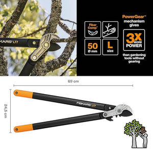 TRONCARAMI A BATTUTA POWERGEAR L77 FISKARS  MM 686