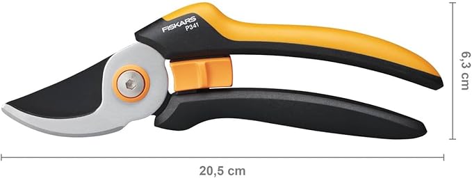 FORBICE POTA L BYPASS SOLID P341 FISKARS  MM 265